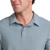 imageJockey Mens EVERACTIVE PoloGrey Heather Driver Stripe