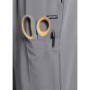 imageJockey Mens Scrubs Seven Pocket Stretch Scrub PantPewter
