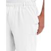 imageJockey Mens Scrubs Seven Pocket Stretch Scrub PantWhite