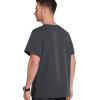 imageJockey Unisex Scrubs Classic Unisex Four Pocket Scrub TopCharcoal
