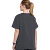 imageJockey Unisex Scrubs Classic Unisex Four Pocket Scrub TopCharcoal