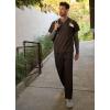 imageJockey Unisex Scrubs Classic Unisex Four Pocket Scrub TopCharcoal