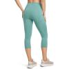 imageJockey Womens Activewear EVERACTIVE Capri LeggingAquamarine