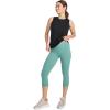 imageJockey Womens Activewear EVERACTIVE Capri LeggingAquamarine