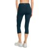 imageJockey Womens Activewear EVERACTIVE Capri LeggingOcean Sky