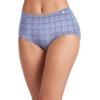 imageJockey Womens Underwear Supersoft Brief  3 PackCrochet TileSoft LilacWhite