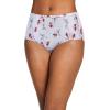 imageJockey Womens Underwear Supersoft Brief  3 PackDreamy Blue Floral MusingsPink PearlShower