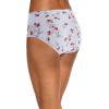 imageJockey Womens Underwear Supersoft Brief  3 PackDreamy Blue Floral MusingsPink PearlShower