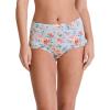 imageJockey Womens Underwear Supersoft Brief  3 PackFormal Light Blue FloralSunrise PeachEcho Blue