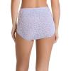 imageJockey Womens Underwear Supersoft Brief  3 PackSerene Leopard PrintViolet VeilFuture Dusk