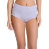 imageJockey Womens Underwear Supersoft Brief  3 PackSerene Leopard PrintViolet VeilFuture Dusk