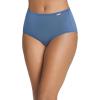 imageJockey Womens Underwear Supersoft Brief  3 PackTempest LeopardCoral MistDusk Blue