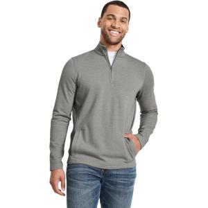 imageJockey Mens Activewear EVERACTIVE 14 Zip PulloverBattleship Heather