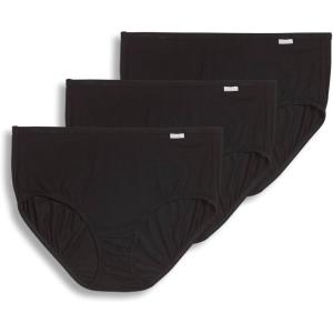 imageJockey Womens Underwear Supersoft Brief  3 PackBlack