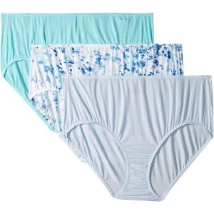 imageJockey Womens Underwear Supersoft Brief  3 PackMulticolour