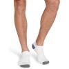 imageJockey Mens Socks Made in America Low Cut Socks  3 PackWhite