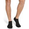 imageJockey Mens Socks Made in America Sport Low Cut Socks  3 PackBlack