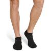 imageJockey Mens Socks Made in America Sport Low Cut Socks  3 PackBlack