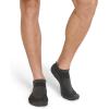 imageJockey Mens Socks Made in America Sport Low Cut Socks  3 PackGrey