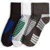 Black/Grey on Light Grey/White on Dark Green
