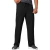 imageJockey Unisex Scrubs Classic Unisex Stretch Scrub PantBlack