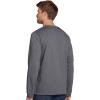 imageJockey Mens Casualwear Made in America Heritage Long Sleeve TeeBattleship Grey Heather