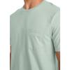 imageJockey Mens Casualwear Made in America Heritage Short Sleeve Pocket TeeCeladon