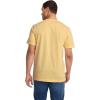 imageJockey Mens Casualwear Made in America Heritage Short Sleeve Pocket TeeCrystal Yellow