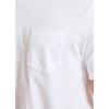 imageJockey Mens Casualwear Made in America Heritage Short Sleeve Pocket TeeDiamond White