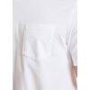 imageJockey Mens Casualwear Made in America Heritage Short Sleeve Pocket TeeDiamond White