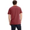 imageJockey Mens Casualwear Made in America Heritage Short Sleeve Pocket TeeLeather Red