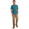 imageJockey Mens Casualwear Made in America Heritage Short Sleeve Pocket TeeTeal Slate
