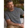 imageJockey Mens Casualwear Made in America Heritage Short Sleeve TeeBattleship Grey Heather