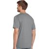 imageJockey Mens Casualwear Made in America Heritage Short Sleeve TeeBattleship Grey Heather