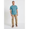 imageJockey Mens Casualwear Made in America Heritage Short Sleeve TeeTeal Slate