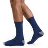 imageJockey Mens Socks Made in America Crew Socks  3 PackInsignia BlueWhiteKhaki