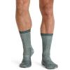imageJockey Mens Socks Made in America Medium Merino Wool Hiking Crew SockForest