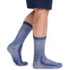imageJockey Mens Socks Made in America Medium Merino Wool Hiking Crew SockRoyal Blue