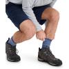 imageJockey Mens Socks Made in America Medium Merino Wool Hiking Crew SockRoyal Blue