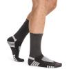 imageJockey Mens Socks Made in America Sport Crew Socks  3 PackBlackGrey on Light GreyWhite on Dark Green