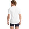 imageJockey Mens Undershirt Big Man Made in America 100 Cotton VNeck Undershirt  2 PackWhite