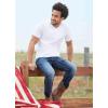 imageJockey Mens Undershirt Made in America 100 Cotton Crew Neck Undershirt  2 PackWhite