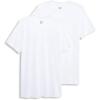imageJockey Mens Undershirt Made in America 100 Cotton Crew Neck Undershirt  2 PackWhite