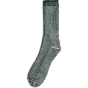 imageJockey Mens Socks Made in America Medium Merino Wool Hiking Crew SockForest