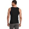 imageJockey Mens FormFit Cotton Stretch TankBlack