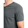 imageJockey Mens Made2Fit VNeck TShirtBattleship Grey