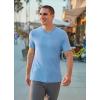 imageJockey Mens Made2Fit VNeck TShirtPicasso Blue
