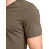 imageJockey Mens Made2Fit VNeck TShirtSable
