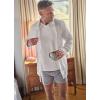 imageJockey Mens Undershirt Big Man Classic VNeck Undershirt  2 PackWhite