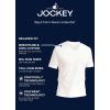 imageJockey Mens Undershirt Big ampamp Tall Classic VNeck Undershirt  12 PackBlack